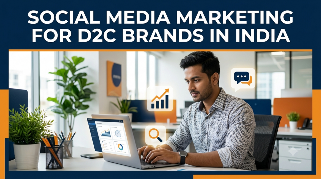 social media marketing for D2C brands in India